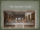 Apostles' Creed Information, Guided Notes, and Cloze Assessment