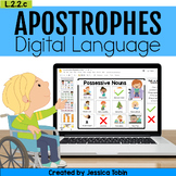 Apostrophes and Possessive Apostrophes - Digital Activitie