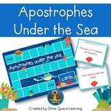 Apostrophes Under the Sea Board Game