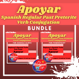 Apoyar - Spanish Regular -AR Past Preterite tense Verb Con