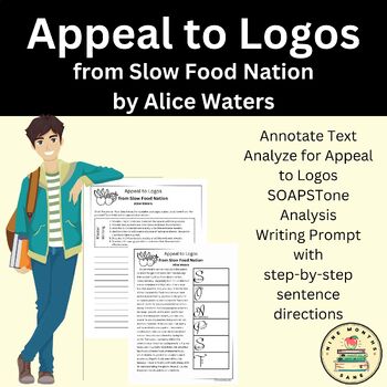 Preview of Appeal to Logos: from Slow Food Nation by Alice Waters; SOAPSTone Organizer