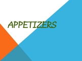 Appetizers Presentation