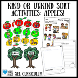 Apple Activities: Kind or Unkind Sort and Kindness Activities