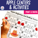 Apple Activities and Centers Bundle