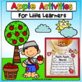 Apple Activities and Centers for Preschool