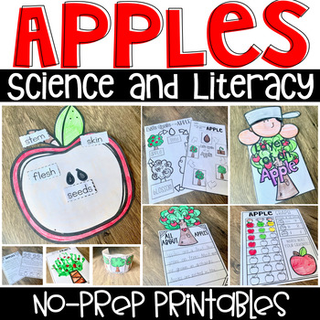 Preview of All About Apple Activties & Printables | Johnny Appleseed | Apple Crafts Fall