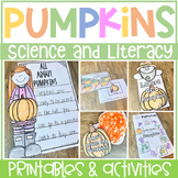 All About Pumpkins Activities and Printables Worksheets | Pumpkin Science Unit