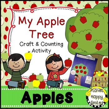 Apple Activity ~ Apple Counting, Craft, and Poem/Song