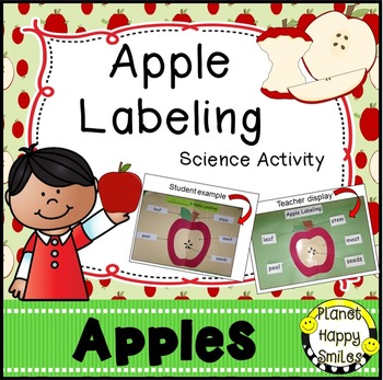 Apple Activity ~ Apple Labeling Science Activity and Reader