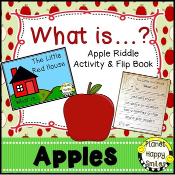 Apple Activity ~ Little Red House (Apple Riddle)