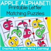 Apple Alphabet! Apple Letter Matching Puzzles