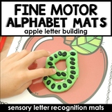 Apple Alphabet Fine Motor Mats ABC Activities for PreK and