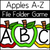 Apple Alphabet Sort & Match File Folder Game