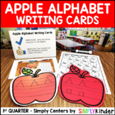 Apple Alphabet Writing Cards - Kindergarten Center - Simpl