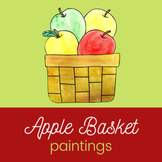 Apple Basket Paintings (Paul Cezanne - Fall Art)