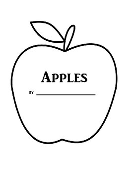 Apple Book by Sunshine's Creations | TPT