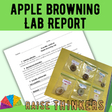 Apple Browning Scientific Method Lab Report | Middle Schoo