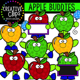 Apple Buddies {Creative Clips Digital Clipart}
