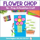 Flower Chop: No-Prep Articulation Craft