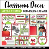 Apple Classroom Decor