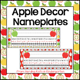 Apple Classroom Decor Name Tags