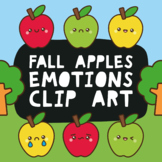 Apple Clip Art, Fall Clip Art, Emotions Clip Art, Feelings, Emoji