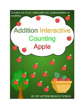 Preview of Apple, Clip Cards, Flash Cards, Numbers 1-200 Tracing Worksheet, handwriting