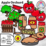 Apple Clipart {Apple Orchard Accents for Johnny Appleseed,