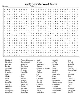 specific word search on mac