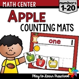 Apple Math - September Counting, Numbers for Preschool, Pr