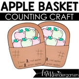 Beginning of the Year Math for Kindergarten Apple Craft Co