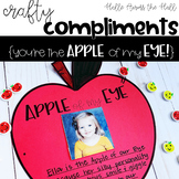 Apple Craft {Crafty Compliments September} Back to School Craft