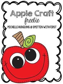 Preview of Apple Craft {FREEBIE}