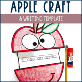 Apple Craft & Writing Template Free!