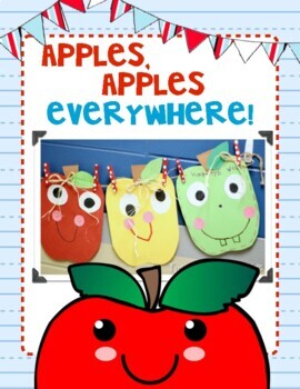 Preview of Apple Craft, Writing, and Activities