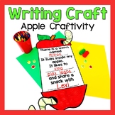 Apple Craftivity - Fall Writing Activity and Craft