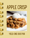 Apple Crisp Visual Recipe