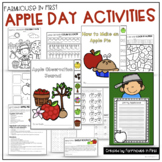 Apple Day Math, Literacy, and Science Activity Pack