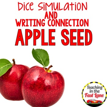 Preview of Apple Writing Activity Dice Simulation