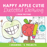 Apple Directed Drawing Art Project