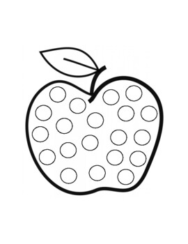Apple Dot Paint by Blakely Lowery | TPT