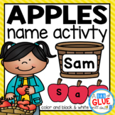 Apple Name Craft | Apple Name Activity | Back to School Na