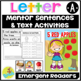 Apple & Fall Mentor Sentence & Shared Reading & Emergent R