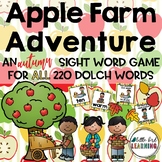 Apple Farm Adventure Sight Word Game - ALL 220 Dolch Words!