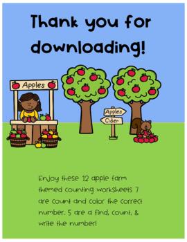 Preview of Apple Farm Counting