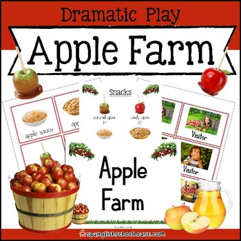 Preview of Apple Farm - Fall Dramatic Play Center for ELLS