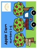Apple Farm- Roll, Trace, Color 1-6