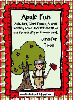 Preview of Apple Fun-Books, Chart Pieces and Activities