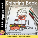Apples Coloring Pages | Apple Coloring Book | Apple Craftivity