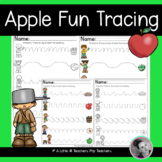 Apple Fun Tracing| Fine Motor Skill Practice| Johnny Appleseed